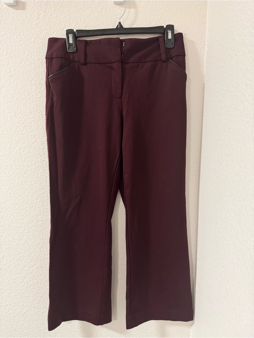 Alfani Women's Deep Wine Dress Pants
